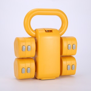 Juego de Mancuernas y Pesas Rusas Ajustables 2 en 1, 4kg-6kg, Portátiles, Ecológicos, para Entrenamiento en Casa, Pesas Ligeras, Unisex, Fitness - Product Image 1