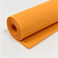 Rouleau de tissu non tissé aiguilleté coloré extra large sur mesure, largeur 57/58 pouces, viscose/polyester, 260 GSM