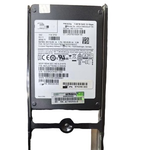 874248-003 MZILT7T6HMLA-00AH9 PM1643 7.68TB SAS 12 Gbps โซลิดสเตตไดรฟ์ PM1643 7.68TB SAS 12 Gbps โซลิดสเตตไดรฟ์สำหรับงานขนาดใหญ่ - Product Image 1