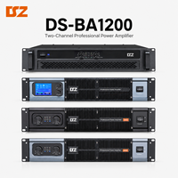 Amplificador de Potencia Profesional OEM de 2 Canales Clase D, 2*1200W, 2U, Montaje en Rack, para Sistemas de Sonido PA/Escenario