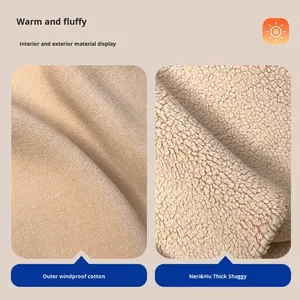 Ấm cách điện Polyester Head Cover người đàn ông phụ nữ đi xe đạp điện xe đạp mùa đông Windproof mặt nạ mũ bảo hiểm cổ ấm hơn - Product Image 5