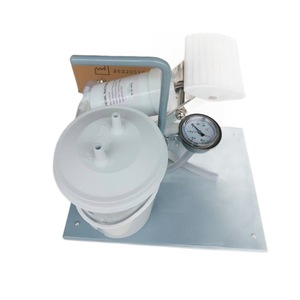 H004 Foot Operated <b>Suction</b> Device Manual Portable Medical Vacuum <b>Pump</b> For Head Use With Pressure Gauge And Collection Bottle - Product Image 2