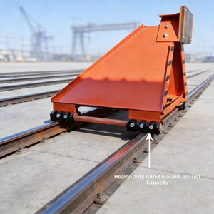 Amortiguador Deslizante CDH-C20 <span class=keywords><strong>Directo</strong></span> de Fábrica, Equipo de Seguridad para Extremos de Vías Férreas, Resistencia de 15T - Product Image 1