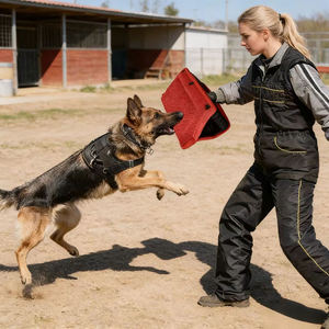 पेशेवर कुत्ते ट्रेनर तकिए तकिए के काम और आक्रामक चबाने के लिए टिकाऊ आंसू प्रतिरोधी कपड़े के साथ लक्ष्य आस्तीन - Product Image 6
