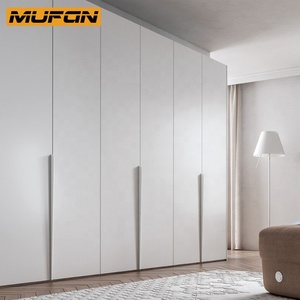 Bianco moderno assemblato piccolo guardaroba disegni per bambini camera da letto Set di legno personalizzato Walk in <span class=keywords><strong>armadio</strong></span> per bambini guardaroba - Product Image 1