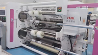 Machine de découpe et de rembobinage à tourelle quatre axes entièrement automatique à grande vitesse, diamètre de déroulage 1200 mm, pour film EVA et modules solaires