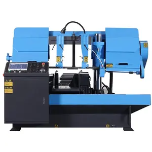 CNC Sawing Machine Metal Cutting Band Saw Horizontal High Precision Copper Iron Aluminum Wood Steel Alloy Cutting Water Cooling