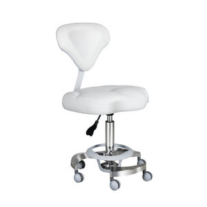 <span class=keywords><strong>Tabouret</strong></span> de technicien multifonctionnel <span class=keywords><strong>blanc</strong></span> de bonne qualité, <span class=keywords><strong>tabouret</strong></span> de beauté à réglage en hauteur, <span class=keywords><strong>chaise</strong></span> de beauté à rotation libre - Product Image 2
