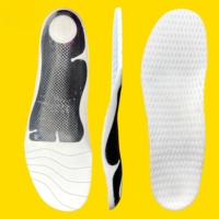 Semelles Confortables Légères Écologiques et Durables avec Mousse Supercritique et Supports Orthopédiques en Fibre de Carbone pour la Voûte Plantaire