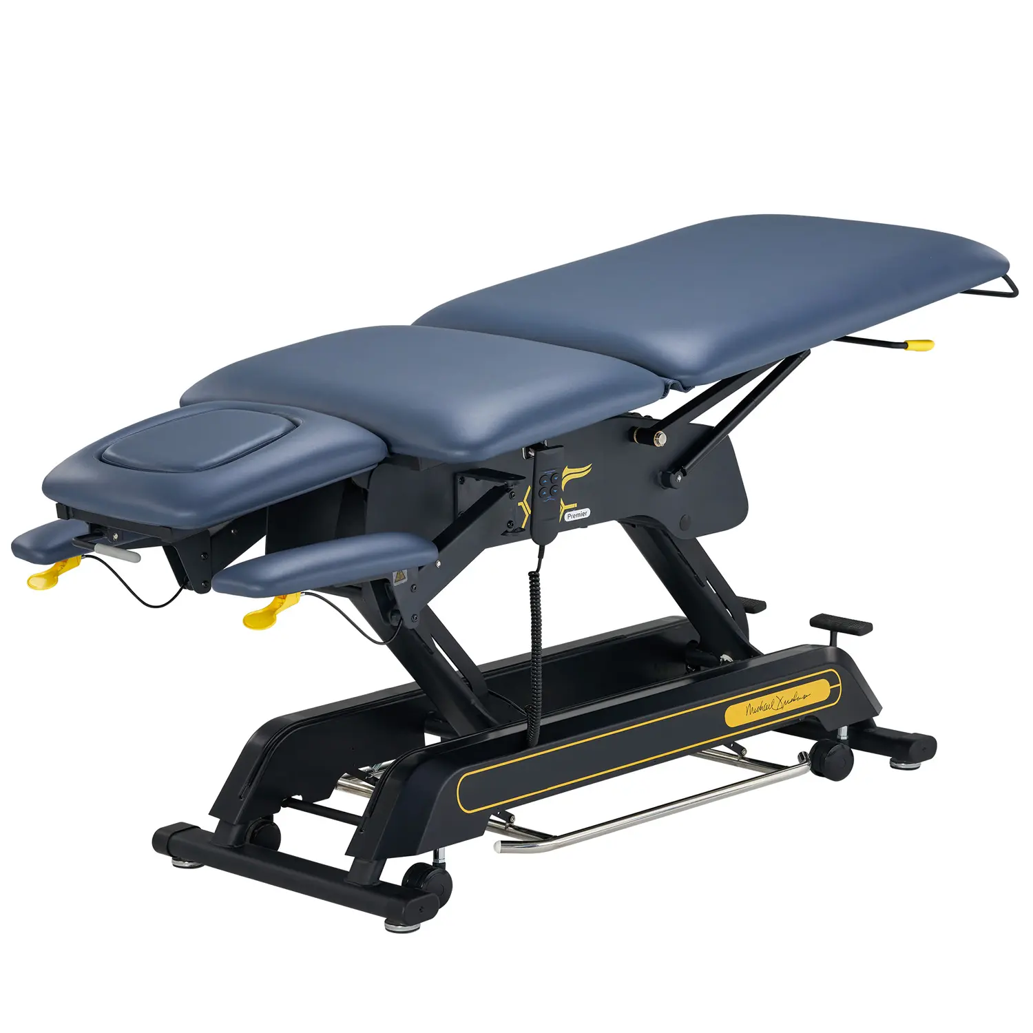 Kask Premier-Infinity fabrika ucuz profesyonel elektrikli fizyoterapi muayene masası tedavi sınavı yatak masaj masası