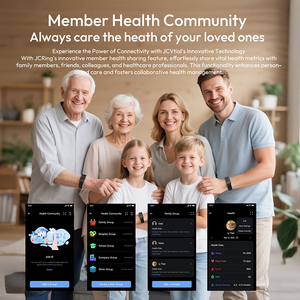 JCVital V5 สมาร์ทแบนด์ไร้หน้าจอ <span class=keywords><strong>170</strong></span> โหมดกีฬา ระยะเวลาสแตนด์บาย 100 วัน ตรวจสุขภาพตลอด 24 ชั่วโมง ตรวจวัดออกซิเจนในเลือด ติดตามกิจกรรม - Product Image 3