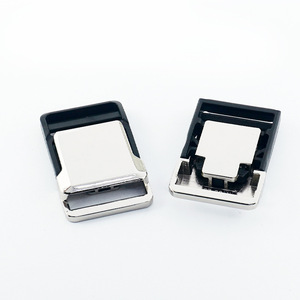 Sliding Buckle 25mm Zinc Alloy Silver For Bags Belts Adjustable <b>Webbing</b> Hardware Accessories Durable - Product Image 2