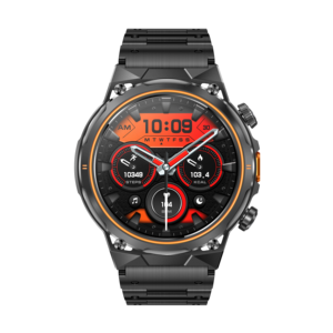 สมาร์ทวอทช์ AK81 สำหรับเล่นกีฬา กันน้ำ IP68 หน้าจอกลม 1.46 นิ้ว รองรับการโทรผ่านบลูทูธ ไฟฉาย เข็มทิศ  ติดตามกิจกรรมหลากหลายประเภท สมาร์ทวอทช์สำหรับผู้ชาย - Product Image 4