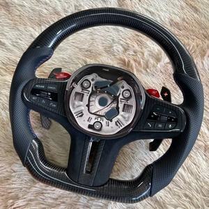 <span class=keywords><strong>Volant</strong></span> en cuir semi-cuir <span class=keywords><strong>avec</strong></span> boutons M1 M2 pour BMW M3 G80 M4 G82 X3 G01 X4 G02 X5 G05 X6 G06 G11 G12 G20 G30 Z4 <span class=keywords><strong>G29</strong></span> - Product Image 4