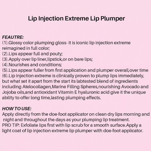 Repulpeur de lèvres transparent brillant, effet instantané, lèvres plus pulpeuses, hydratant, longue tenue, marque privée, vente en gros - Product Image 6