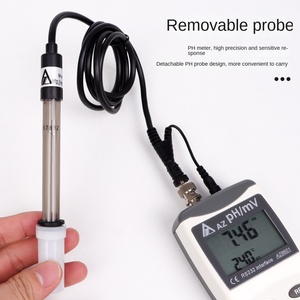 Haute précision AZ8601 qualité de l'eau PH-mètre affichage LCD 0.00 ~ 14.00 moniteur de température PH - Product Image 5