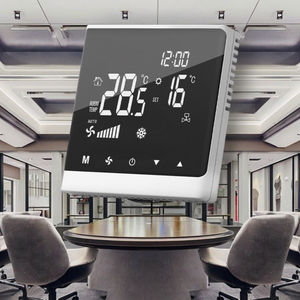 Termostato Digitale Smart <span class=keywords><strong>WiFi</strong></span> per Aria Condizionata e Caldaia con Touch Screen, Interruttori Controllati per Ventilconvettori e Riscaldamento a Pavimento (TDS) - Product Image 4