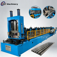 Machine de formage de profilés en acier entièrement automatique à changement rapide et haute précision pour poutrelles CZ, fabriquée en Chine