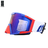 Lunettes de protection tout-terrain légères et personnalisables, monture PC, bordure intégrale. Casque de cyclisme pour sports de plein air, descente rapide, pare-brise anti-poussière