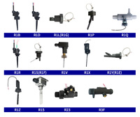 Ultimheat Micro-interrupteur R15 en acier inoxydable 304 liquide 16A interrupteur de débit à palette Snap Action 3/4 filetage mâle IP69K Type de commutateur à flotteur