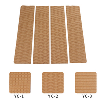 QTMAT Offre Spéciale EVA mousse forte adhésif panneau de feuille de vent planche de surf en liège patins de traction 3M colle durable planche de surf
