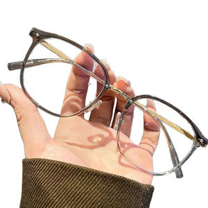 Monture de lunettes optiques carrées rétro Danyang 8065 anti-lumière bleue pour femmes, taille moyenne, verres en PC - Product Image 1