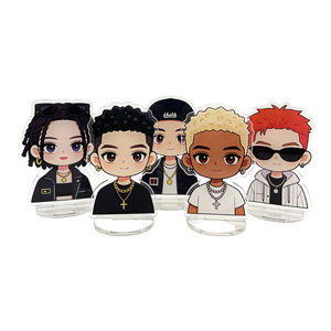 Porte-clés en acrylique personnalisé Ujoy, design personnalisé, écologique, cadeau portable, élégant pour femmes, porte-clés <span class=keywords><strong>photo</strong></span> mignon, chaîne en acrylique - Product Image 1