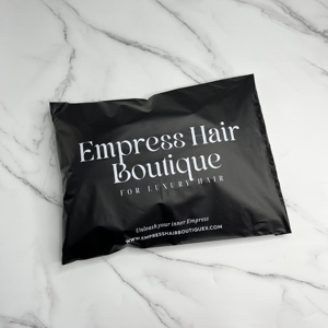 Custom Silver Grey Biodegradable Poly Mailers Printed Logo Waterproof Self Seal Shipping Mailing Bags For Clothing Boutique - Product Image 4