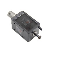 Actionneur solénoïde DC à cadre ouvert personnalisé de petite taille avec bobine 12V/24V pour un contrôle fiable du mouvement linéaire push-pull
