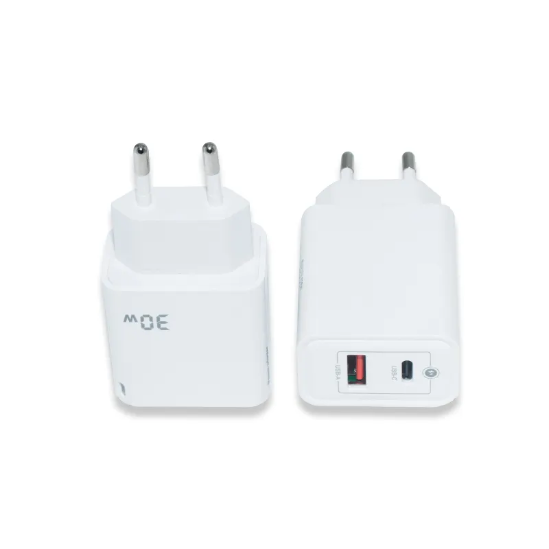 30W UK US EU Type A C Wholesale Standard Plug Fast Charging Travel Charger Laptop USB phone cell phone charger charging
