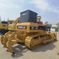 Bulldozers sur chenilles Caterpillar Cat D6G d'occasion, faciles à entretenir, en bon état, pour les travaux miniers et sur le terrain, à vendre