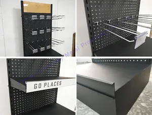 Winkel Accessoires Plank Rekken Hardware Winkel Gereedschap Pegboard Stand Metalen Product Display Rack