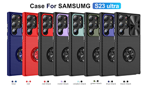 Soporte Magnético para Teléfono Móvil para Automóvil, Funda para Samsung <span class=keywords><strong>Galaxy</strong></span> S23 Ultra, Anillo Giratorio <span class=keywords><strong>360</strong></span>° a Prueba de Golpes, Cubierta Trasera para la Serie Samsung - Product Image 6