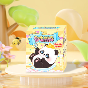 Figuras de Resina de Panda Obsesionado con los Snacks, Caja Sorpresa, Viven la Mejor Vida Gastronómica, Hecho en China, Unisex - Product Image 2