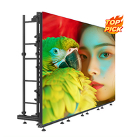 Светодиодный экран P2.6 P2.9 для помещений и улицы, 500x500, 500x1000, аренда LED-панелей, полная система под ключ, видеостена, анимация