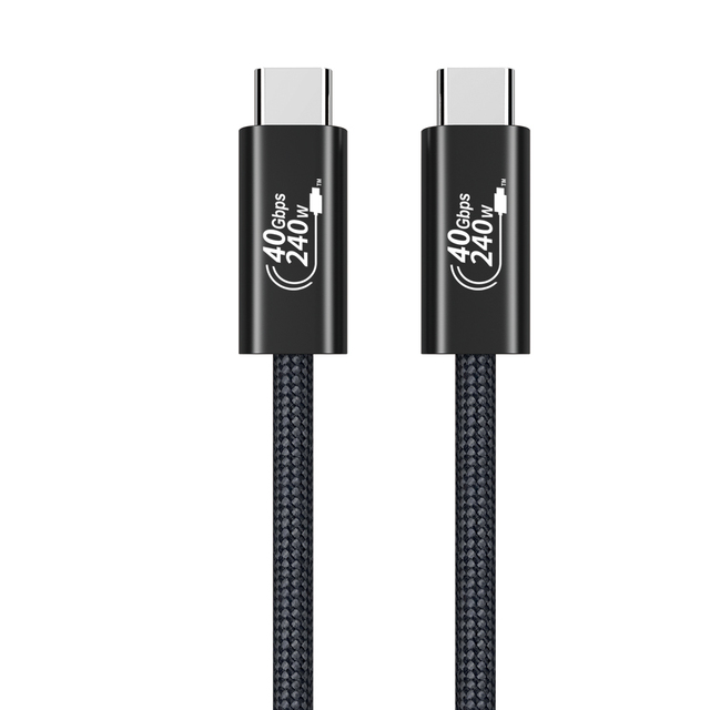 Sanguan PD240W USB-C Cable with 5A Fast Charging & 40Gbps Super Speed for Mobile Phones Power Banks & Cars
