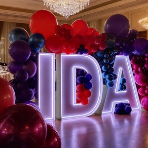 <span class=keywords><strong>Letras</strong></span> LED Grandes al por Mayor, <span class=keywords><strong>Letras</strong></span> Gigantes con Luces LED, Números de Marquesina de Neón de 3 y 4 Pies para Decoración de Fondo de Eventos de Cumpleaños y Matrimonios - Product Image 3