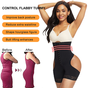 Hexin <strong>Shapewear</strong> Butt Lift <strong>Shapewear</strong> Shorts <strong>Lace</strong> Women Body Shaper Butt Lifter Tummy Control Women Booty Panties Sexy S-3XL - Product Image 2