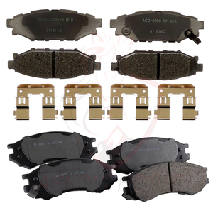 Plaquettes de frein de voiture avec haute résistance thermique et pièces de performance de freinage stables pour CHANGAN UNI-K UNI-T UNI-V - Product Image 2