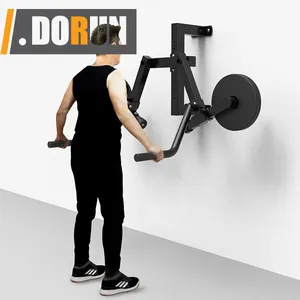 Grosir Terpasang Di Dinding Gym Sisi Bahu Deltoid Kekuatan Lateral Meningkatkan Mesin Pelatih