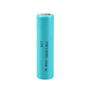 High amp 18650 battery inr18650 20r 3.7v 2000mah lithium ion 18650