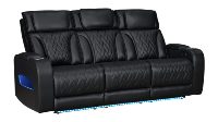 [Stock US] Ensemble de fauteuils inclinables électriques Aire Transformer en similicuir, 3 places et 2 places, 5 places, expédition domestique aux États-Unis, MOQ 1