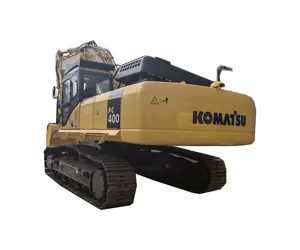 Grand matériel de construction pelle d'occasion pelle Komatsu 40 tonnes Pc400-7 pc450-8 en stock équipement spécial minier