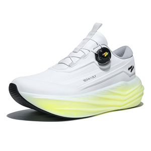 <span class=keywords><strong>Zapatillas</strong></span> Deportivas para <span class=keywords><strong>Hombre</strong></span> con Suela Gruesa y Amortiguación, Sistema de Cordones de Ajuste Rápido, Transpirables, de Cuero, para Caminar, Gimnasio y Entrenamiento - Product Image 1
