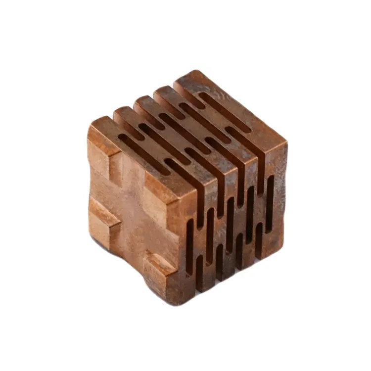 JIYAN CNC Hollowed Square Part Copper Castings Die Casting Service