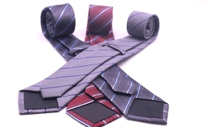 Cravatta sottile da <span class=keywords><strong>uomo</strong></span> di vendita calda cravatta da lavoro lavorata a maglia all'ingrosso cravatta da lavoro in poliestere di moda - Product Image 5