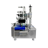 Machine à étiquettes numériques électriques 220/110V avec moteur PLC pour surfaces planes en métal/verre/papier/bois, haute vitesse, automatique