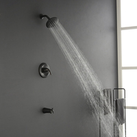 Système de douche et baignoire à 5 jets massants, ensemble complet d'eau acucubique UPC, nouveau