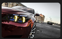 Pour BMW Série 5 E60 03-10 : Ensemble de phares LED automatiques, mise à niveau Plug and Play, feux avant, clignotants, feux de jour DRL, lentille de projecteur