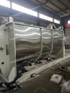 Máy trộn Áo Khoác Đôi Tùy Chỉnh phi tiêu chuẩn dzjx 1000 L thép không gỉ Ruy băng máy xay sinh tố ngang 800kg - Product Image 5